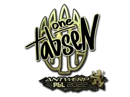 Sticker | tabseN (Gold) | Antwerp 2022 - $ 6.87