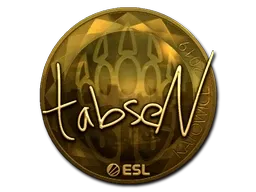 Sticker | tabseN (Gold) | Katowice 2019 - $ 58.57