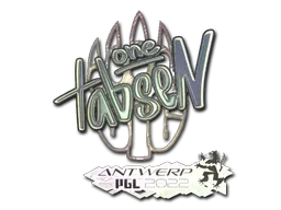Sticker | tabseN (Holo) | Antwerp 2022 - $ 0.62