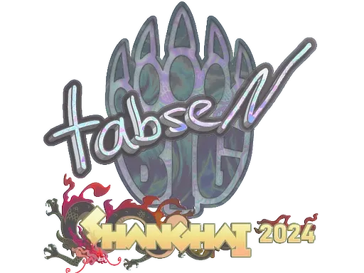 Sticker | tabseN (Holo) | Shanghai 2024 - $ 2.47