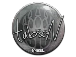 Sticker | tabseN | Katowice 2019 - $ 0.30
