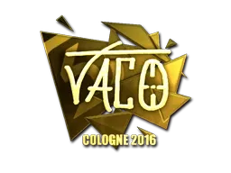 Sticker | TACO (Gold) | Cologne 2016 - $ 46.37