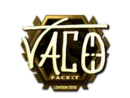 Sticker | TACO (Gold) | London 2018 - $ 394.54