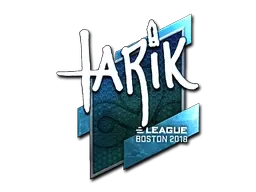 Sticker | tarik (Foil) | Boston 2018 - $ 30.05