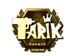 Sticker | tarik (Gold) | London 2018 - $ 353.05