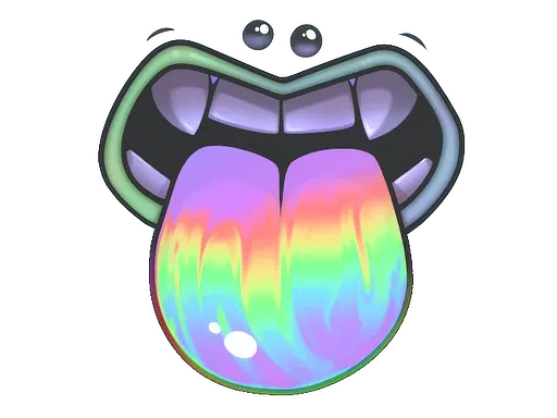 Sticker | Taste Buddy (Holo) - $ 2.99