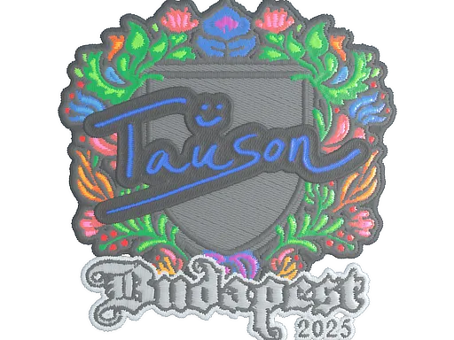Sticker | Tauson (Embroidered) | Budapest 2025 - $ 0.04