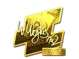 Sticker | TaZ (Gold) | Atlanta 2017 - $ 103.96