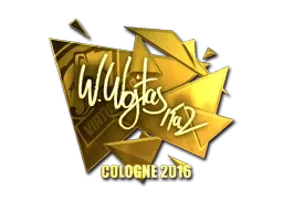 Sticker | TaZ (Gold) | Cologne 2016 - $ 42.00