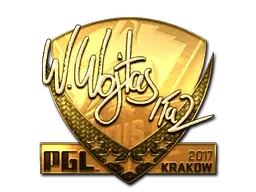 Sticker | TaZ (Gold) | Krakow 2017 - $ 392.06