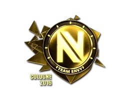Sticker | Team EnVyUs (Gold) | Cologne 2016 ``