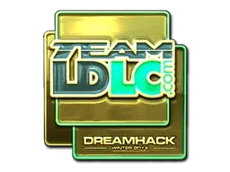 Sticker | Team LDLC.com (Gold) | DreamHack 2014 ``