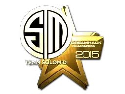 Sticker | Team SoloMid (Gold) | Cluj-Napoca 2015 - $ 24.65