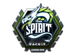 Sticker | Team Spirit (Foil) | London 2018 - $ 27.60