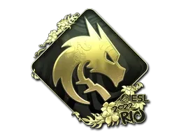 Sticker | Team Spirit (Gold) | Rio 2022 - $ 6.21