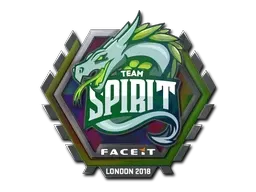 Sticker | Team Spirit (Holo) | London 2018 - $ 9.44
