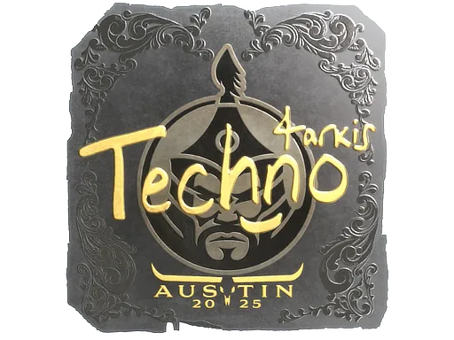 Sticker | Techno4K (Foil) | Austin 2025 - $ 0.06