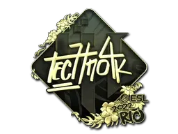Sticker | Techno4K (Gold) | Rio 2022 - $ 6.36