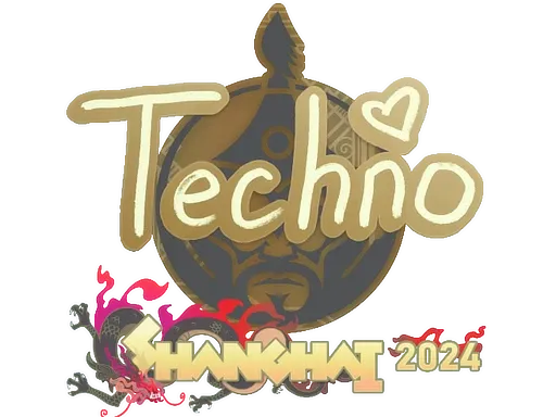 Sticker | Techno4K | Shanghai 2024 - $ 0.03