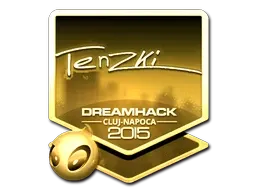Sticker | tenzki (Gold) | Cluj-Napoca 2015 - $ 75.46