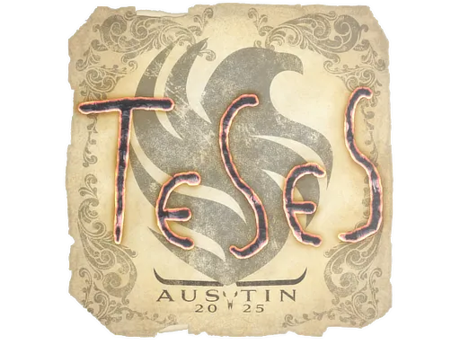 Sticker | TeSeS | Austin 2025 - $ 0.04