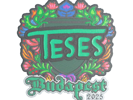 Sticker | TeSeS (Embroidered) | Budapest 2025 - $ 0.03