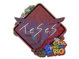 Sticker | TeSeS (Glitter) | Rio 2022 - $ 0.06