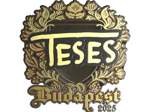 Sticker | TeSeS (Gold) | Budapest 2025 - $ 2.66
