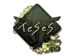 Sticker | TeSeS (Gold) | Rio 2022 - $ 3.94