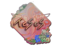 Sticker | TeSeS (Holo) | Rio 2022 - $ 0.74