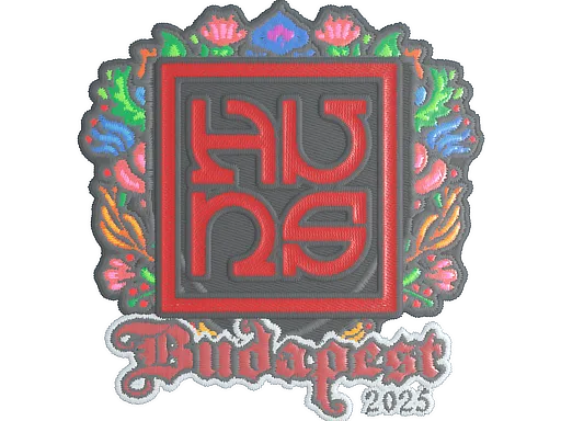 Sticker | The Huns (Embroidered) | Budapest 2025 - $ 0.07