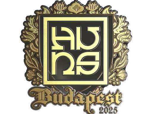 Sticker | The Huns (Gold) | Budapest 2025 - $ 3.42
