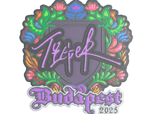 Sticker | Tiger (Embroidered) | Budapest 2025 - $ 0.07