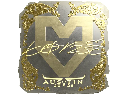 Sticker | torzsi (Gold) | Austin 2025 - $ 1.74