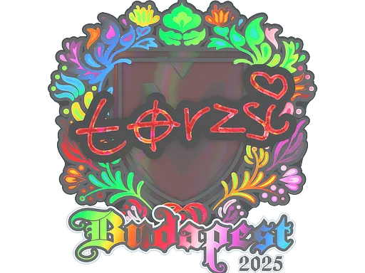 Sticker | torzsi (Holo) | Budapest 2025 - $ 0.43