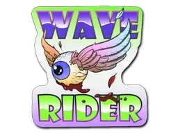Sticker | Toxic Wave Rider - $ 0.40