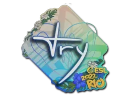 Sticker | TRY | Rio 2022 - $ 0.07