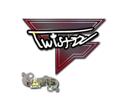 Sticker | Twistzz (Glitter) | Paris 2023 - $ 0.05