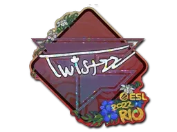 Sticker | Twistzz (Glitter) | Rio 2022 - $ 0.25