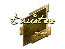Sticker | Twistzz (Gold) | Boston 2018 - $ 3145.45