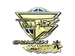 Sticker | Twistzz (Gold, Champion) | Antwerp 2022 - $ 12.36