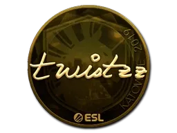 Sticker | Twistzz (Gold) | Katowice 2019 - $ 134.67