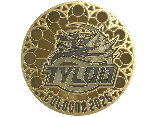 Sticker | TYLOO (Gold) | Cologne 2026 - $ 85.57