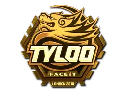 Sticker | Tyloo (Gold) | London 2018 ``