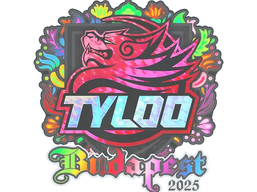 Sticker | TYLOO (Holo) | Budapest 2025 - $ 10.74