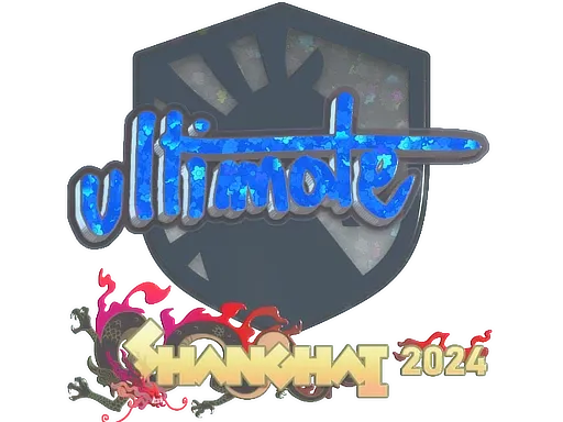 Sticker | ultimate (Glitter) | Shanghai 2024 - $ 0.00