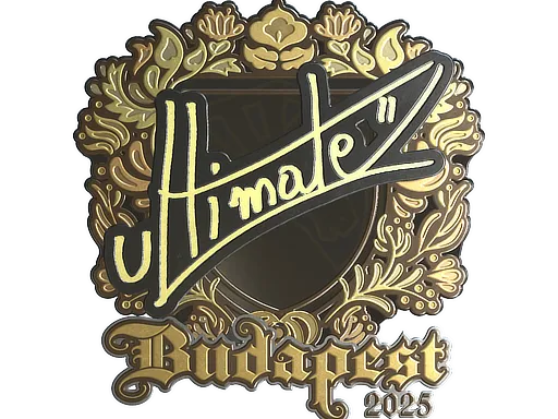 Sticker | ultimate (Gold) | Budapest 2025 - $ 13.04