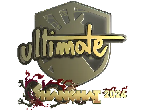 Sticker | ultimate (Gold) | Shanghai 2024 - $ 8.25