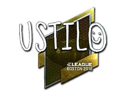 Sticker | USTILO (Foil) | Boston 2018 - $ 9.58