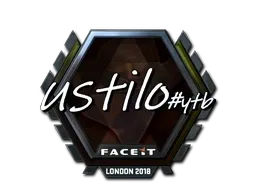 Sticker | USTILO (Foil) | London 2018 - $ 3.49